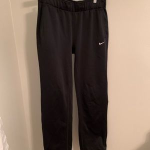 Black Nike draw string joggers